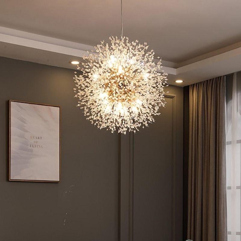 Collores Crystal Sphere Pendant Light