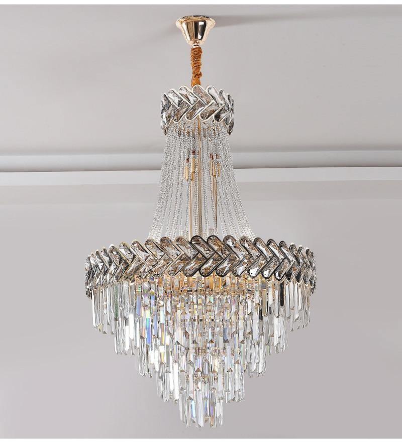 Grand Chevron Chandelier - Nordic Side - 