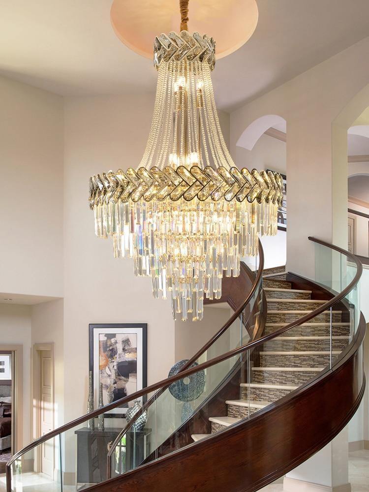 Grand Chevron Chandelier - Nordic Side - 