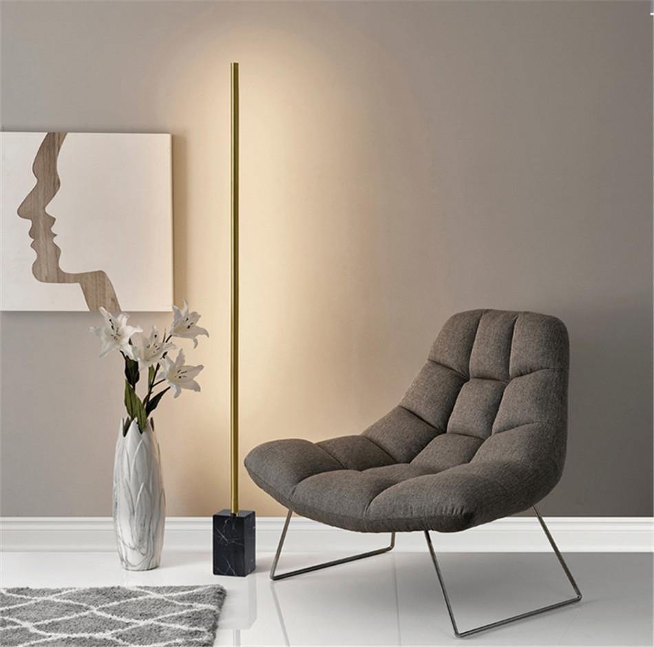 Marble Wedge - Nordic Side - floorlamp