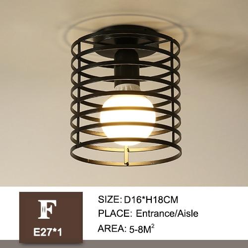 Minimalist Contemporary Iron Cage Box Light