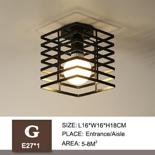 Minimalist Contemporary Iron Cage Box Light