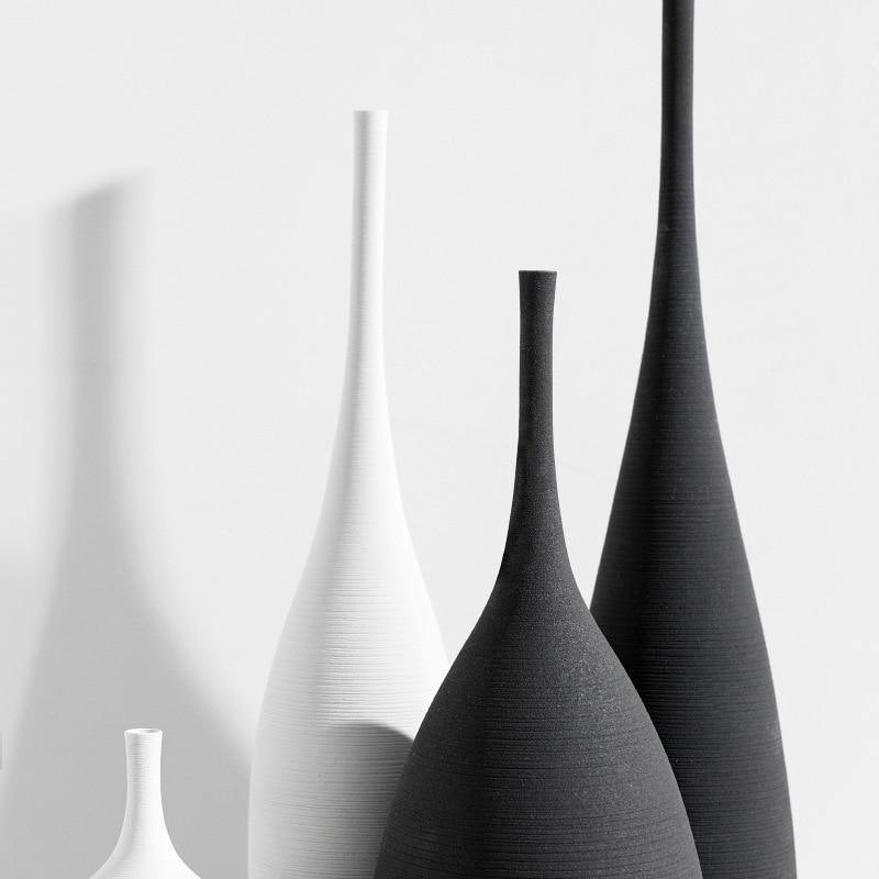 Minimalist Zen Vases - Nordic Side - vase, zen