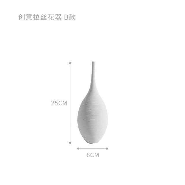 Minimalist Zen Vases - Nordic Side - vase, zen