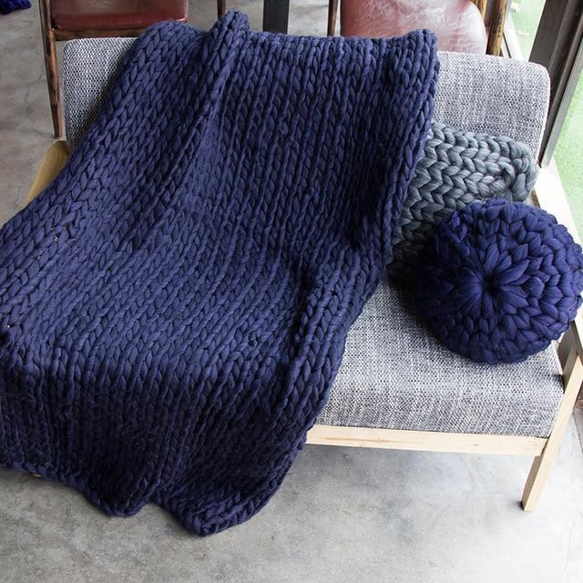 Alohaboho Cozy Chunky Knit Blanket