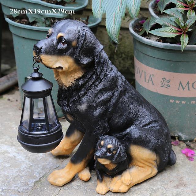 Best Friend Figurine & Lantern - Nordic Side - best friend, dog