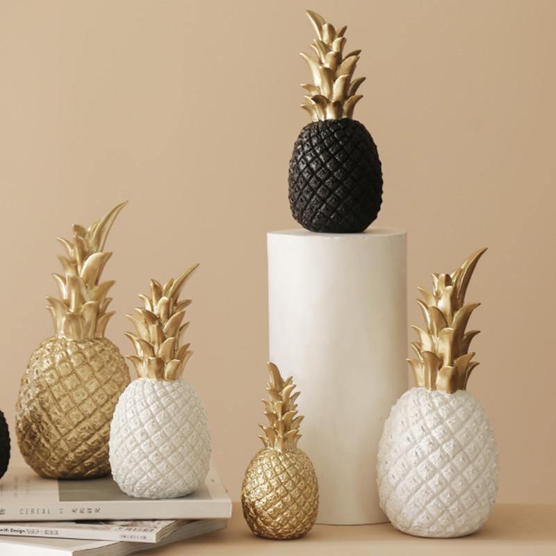 Decorative Pineapple Figurine - Nordic Side - pineapple