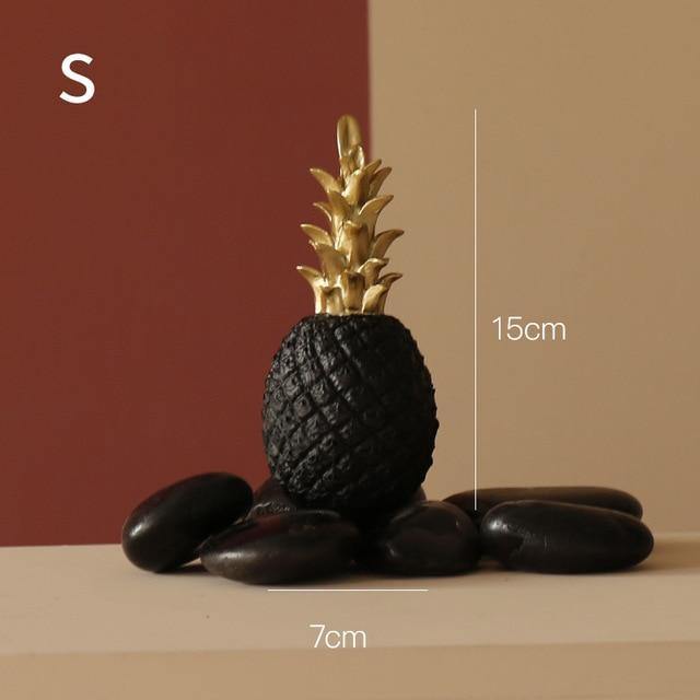 Decorative Pineapple Figurine - Nordic Side - pineapple