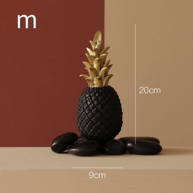 Decorative Pineapple Figurine - Nordic Side - pineapple