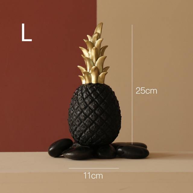 Decorative Pineapple Figurine - Nordic Side - pineapple