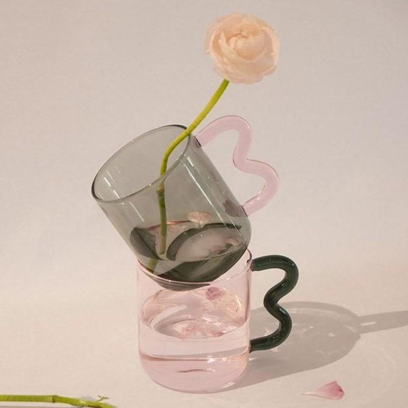 Betim Whimsical Glass Mug Cup