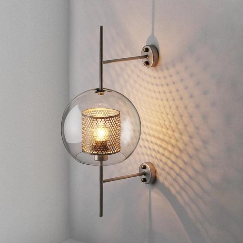 Chaplaincy Glass Globe Wall Sconce