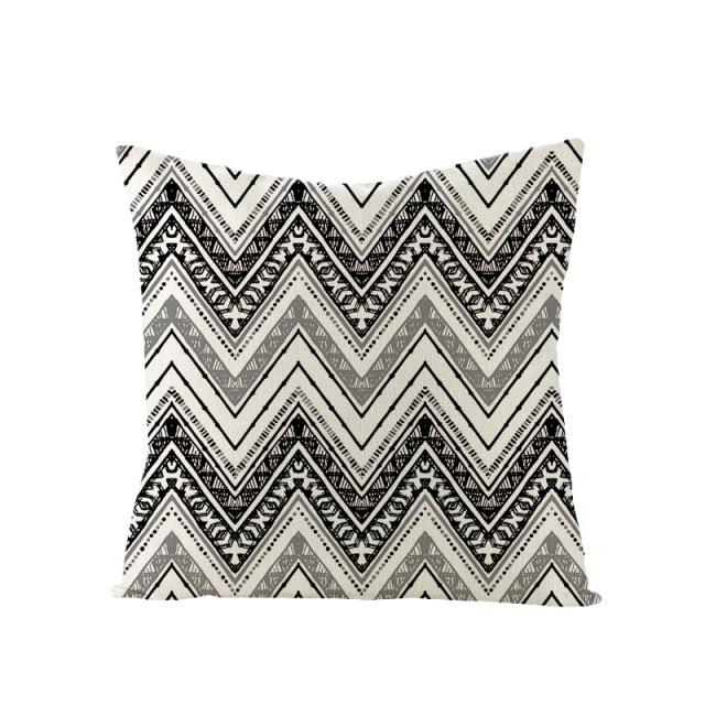 Scandinavian Geometry Cushion Cover