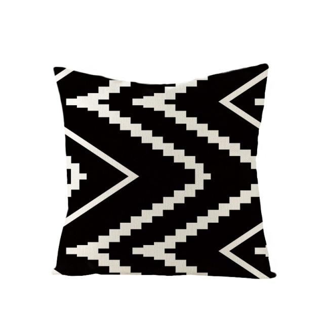 Scandinavian Geometry Cushion Cover