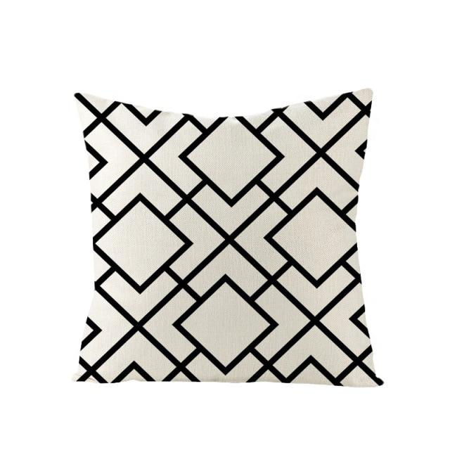 Scandinavian Geometry Cushion Cover