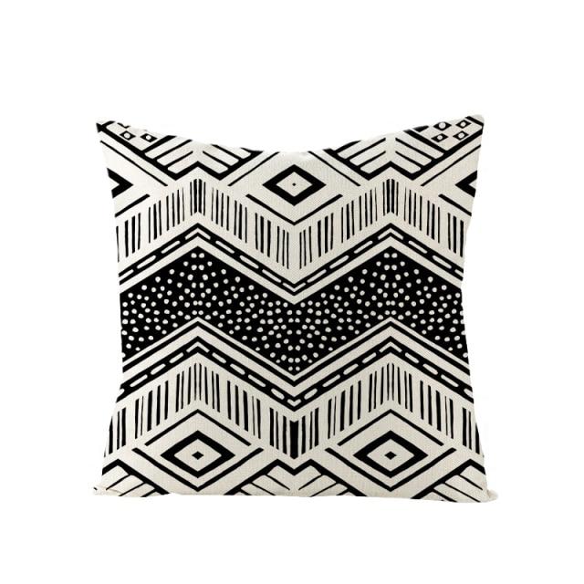 Scandinavian Geometry Cushion Cover