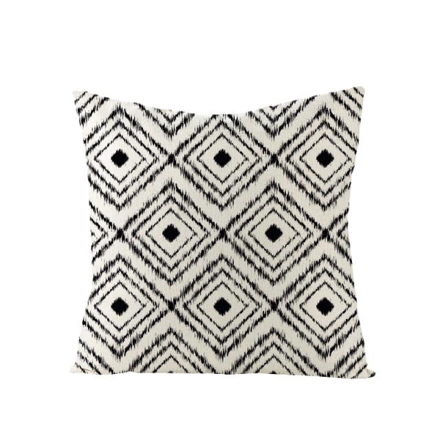 Scandinavian Geometry Cushion Cover