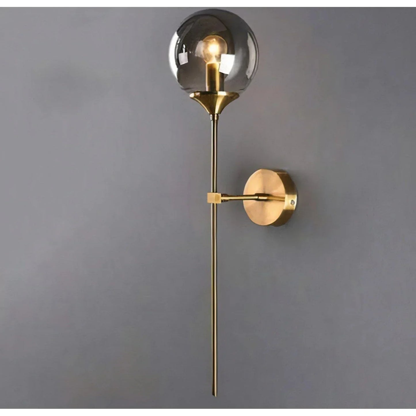 Claudia Antique Orb Wall Light