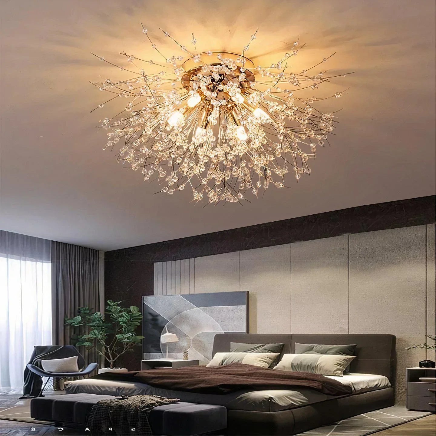 Laszlo Elegant LED Chandelier Fixture