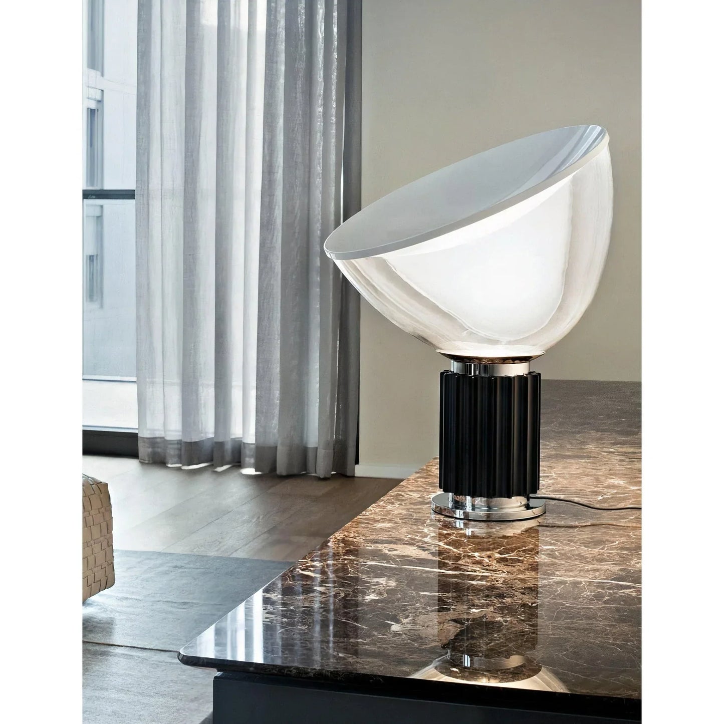 Meital Contemporary Orb Table Lamp