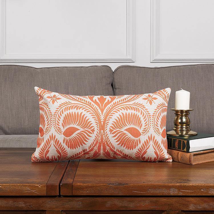 Red Orange Vintage Cushions - Nordic Side - 