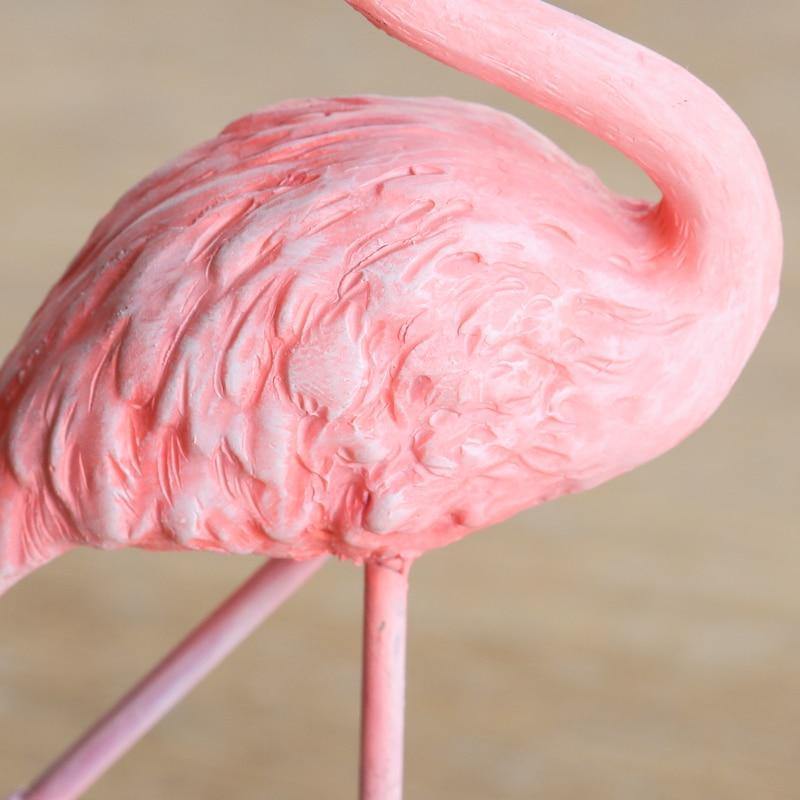 Resin Flamingo Tabletop Accessory - Nordic Side - 