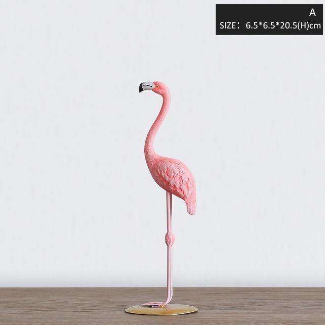 Resin Flamingo Tabletop Accessory - Nordic Side - 