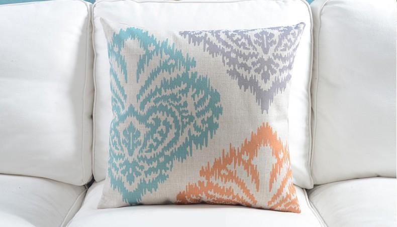 Bright Pattern Cushions - Nordic Side - 