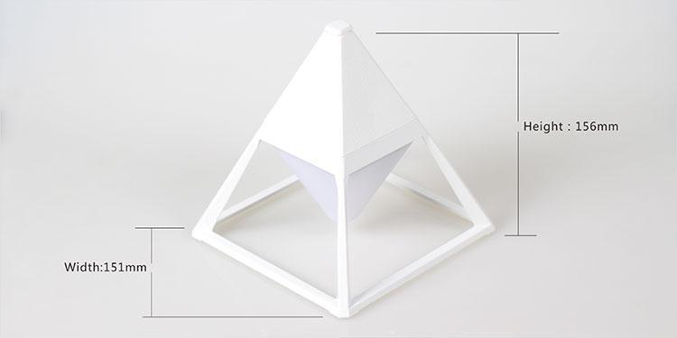 Pyramid Touch Activated Diamond Lamp - Nordic Side - 09-28, best-selling-lights, desk-lamp, feed-cl0-over-80-dollars, lamp, light, lighting, lighting-tag, modern-lighting, outdoor-light, tabl