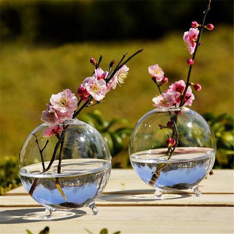 Clear Glass Ball Vase - Nordic Side - 