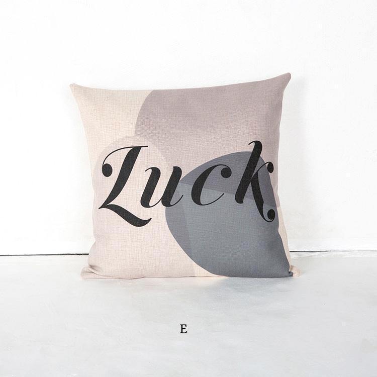 Greyscale Numbered Cushions - Nordic Side - 