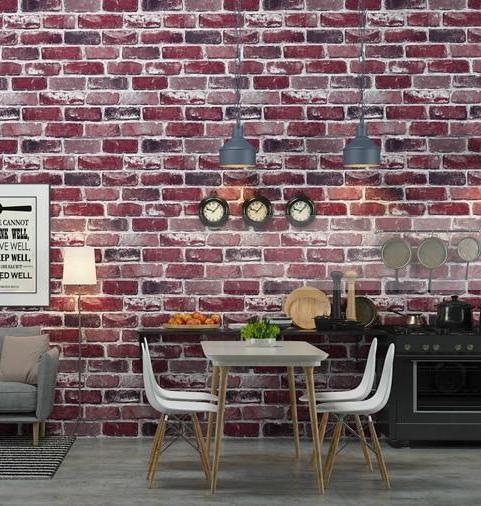 Carter - Rustic Vintage 3D Faux Brick Wallpaper Roll - Nordic Side - 01-07