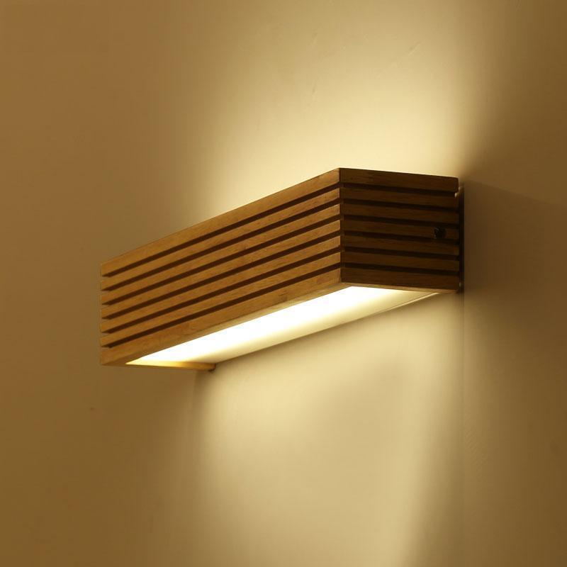 Statuto - Modern Nordic Wooden Wall Lamp - Nordic Side - 01-17, bathroom-collection, best-selling-lights, feed-cl0-over-80-dollars, lamp, light, lighting, lighting-tag, modern, modern-lightin