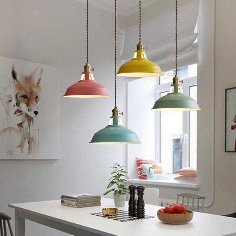 LED Wide Corn Macaron Pendant Lights - Nordic Side - 