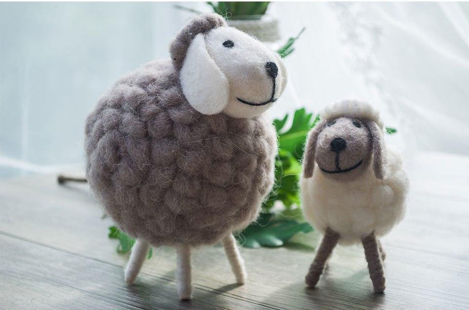 Mini Wool Sheep Craft - Nordic Side - 