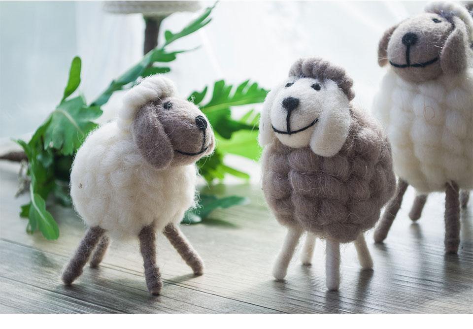 Mini Wool Sheep Craft - Nordic Side - 