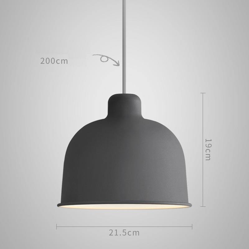 Bowl Macaron Hanging Light - Nordic Side - 