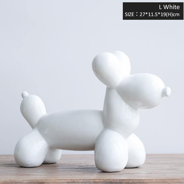 Resin Balloon Dog Figures - Nordic Side - 