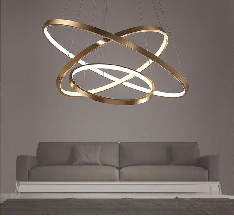 Indoor Modern Circular Ring Chandelier - Nordic Side - 09-27, best-selling-lights, chandelier, feed-cl0-over-80-dollars, hanging-lamp, lamp, light, lighting, lighting-tag, modern, modern-ligh