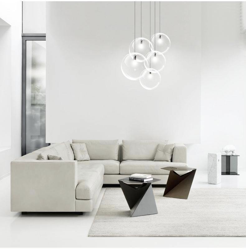 Clear Glass Ball Pendant Light - Nordic Side - 