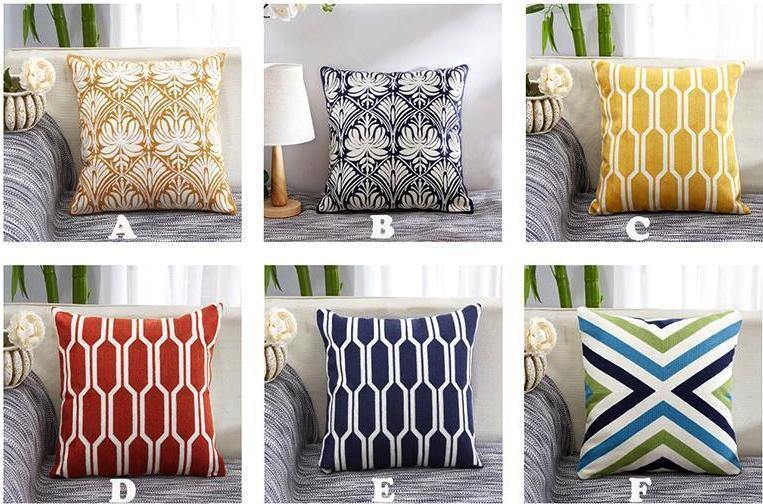 African Style Pattern Cushions - Nordic Side - 