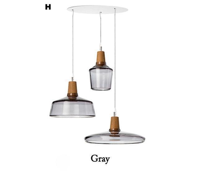 Glass With Wooden Top Light - Nordic Side - 