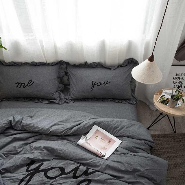 You & Me Pillow Cover - Nordic Side - 