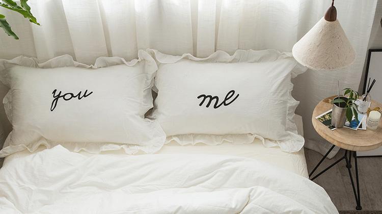 You & Me Pillow Cover - Nordic Side - 