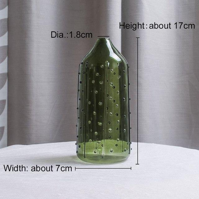 Cactus Glass Vase - Nordic Side - 