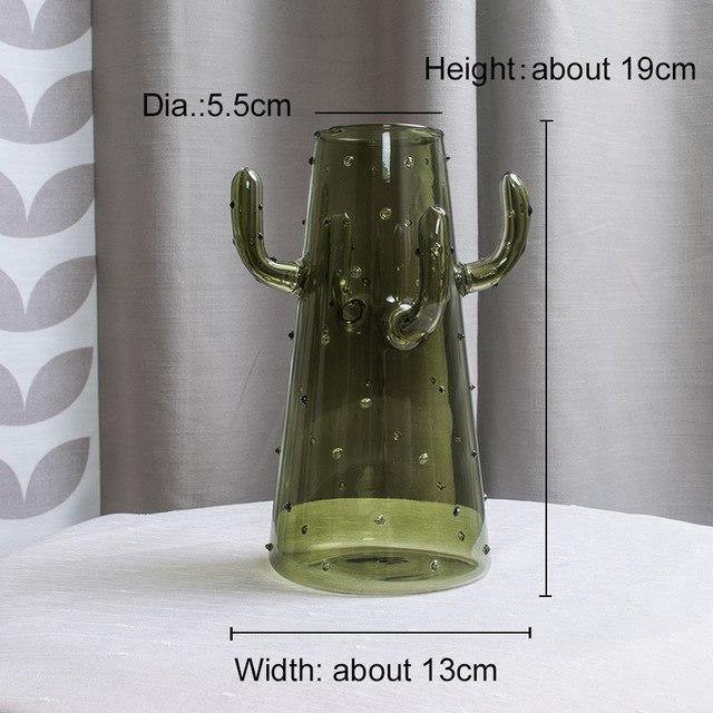 Cactus Glass Vase - Nordic Side - 