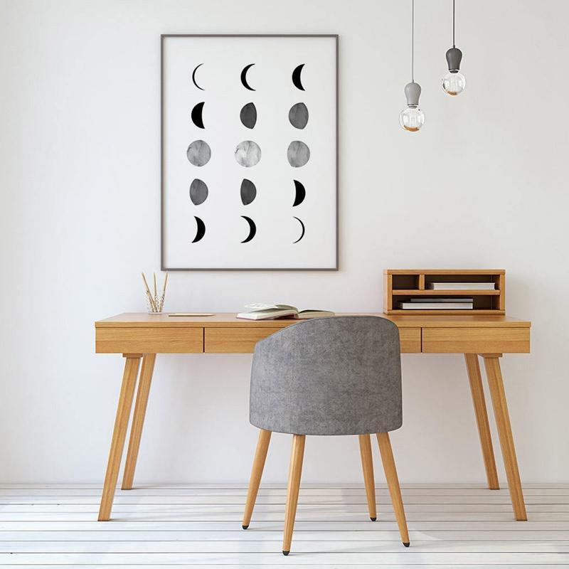 B&W Moon Phases - Nordic Side - 