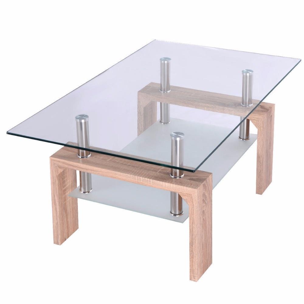 Bertha - Modern Glass Coffee Table with Storage Shelf - Nordic Side - 01-28, modern-furniture, modern-pieces