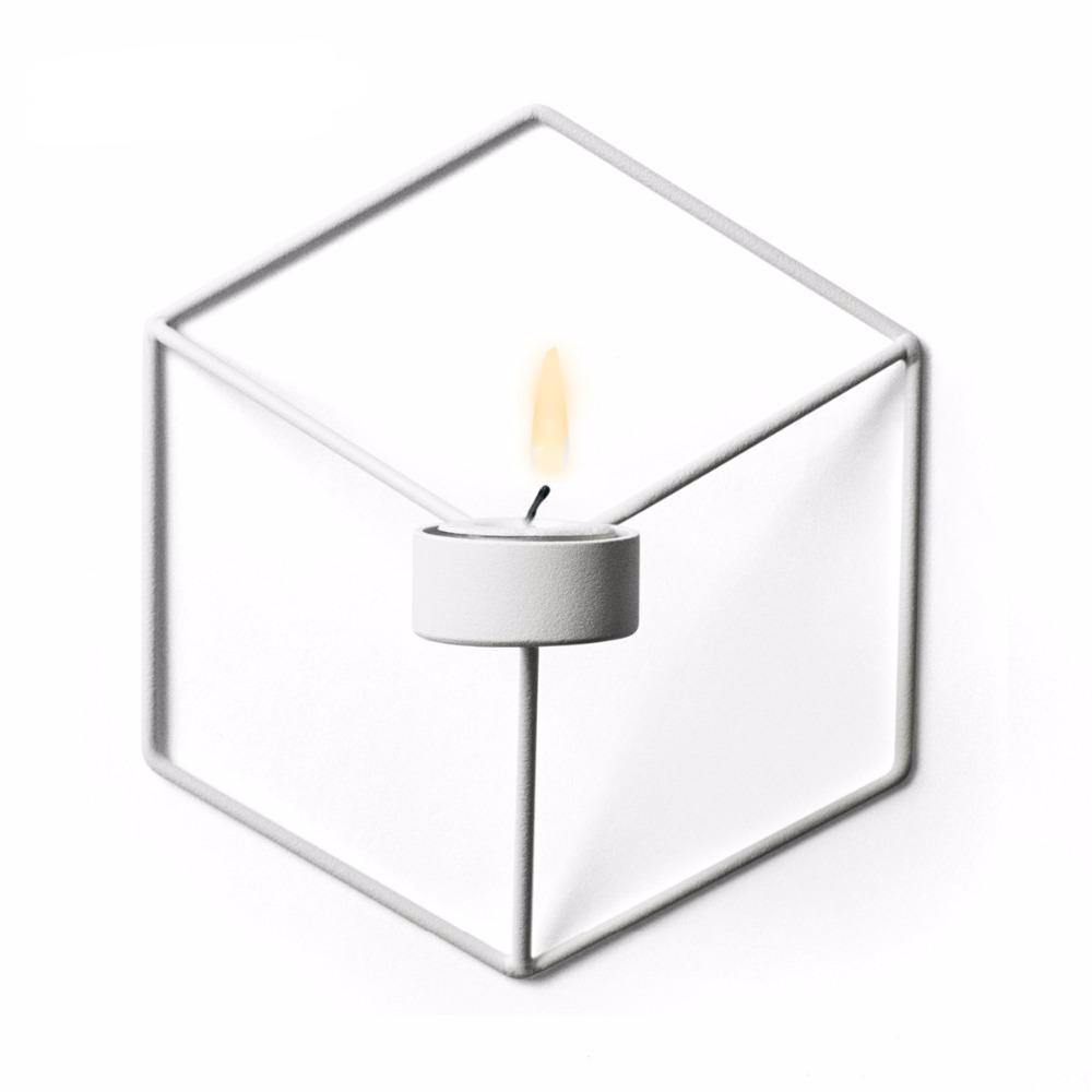 3D Hexagon Sconce Candlestick - Nordic Side - 