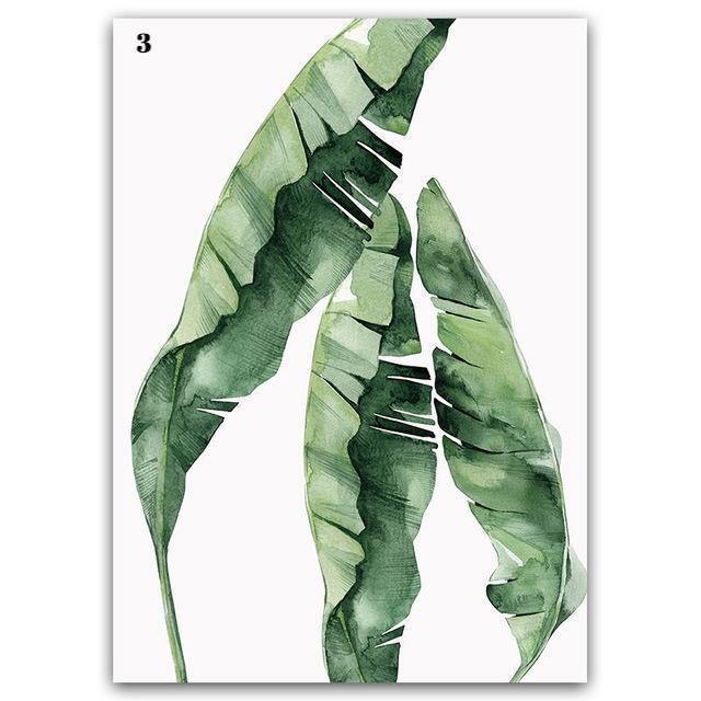 Various Green Leaves - Nordic Side - 